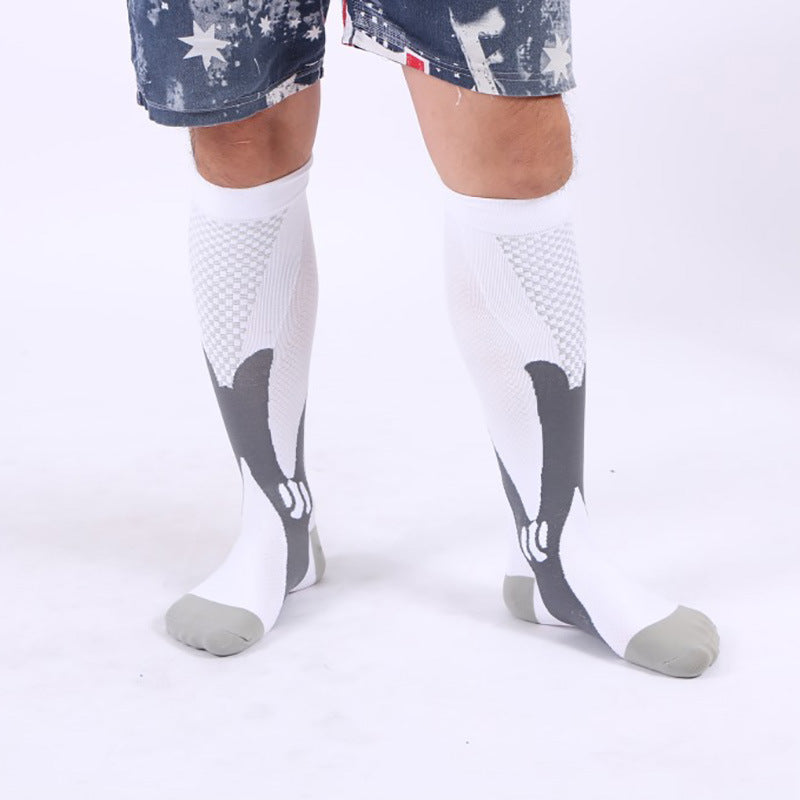 New Stretch Sports Pressure Men's And Women's Riding Soccer Socks