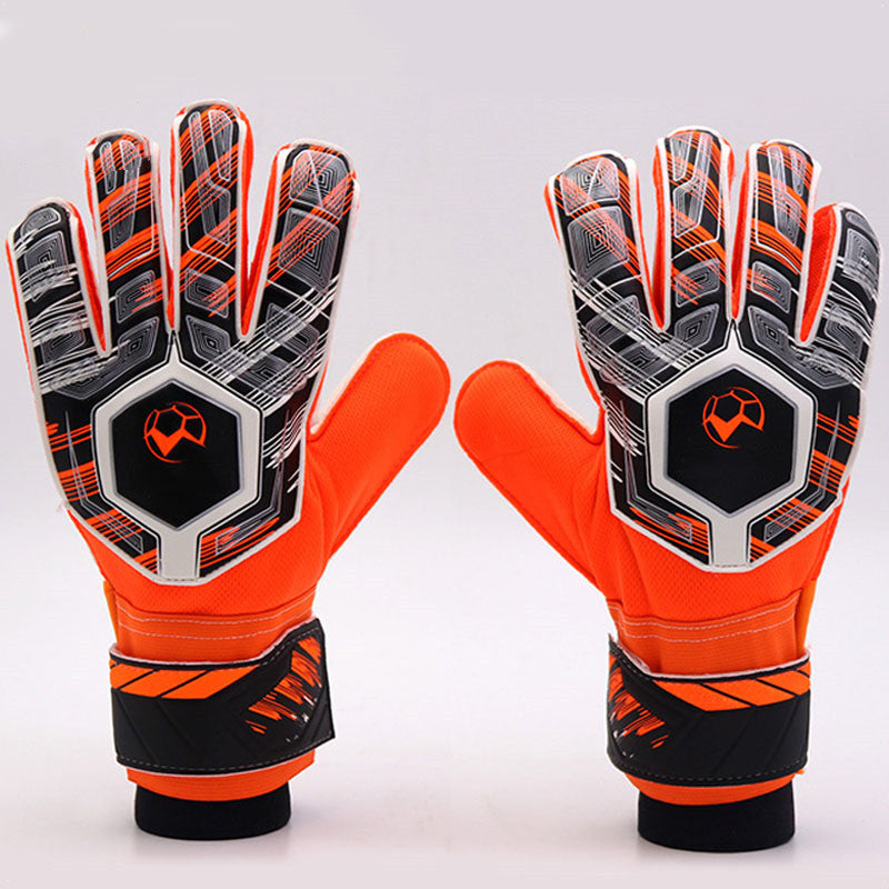 Soccer Goalkeeper Gloves Professional Full Latex Tape