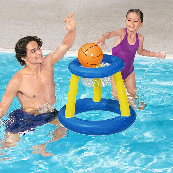 Inflatable Basketball Hoop Swimming Pool Entertainment Goal