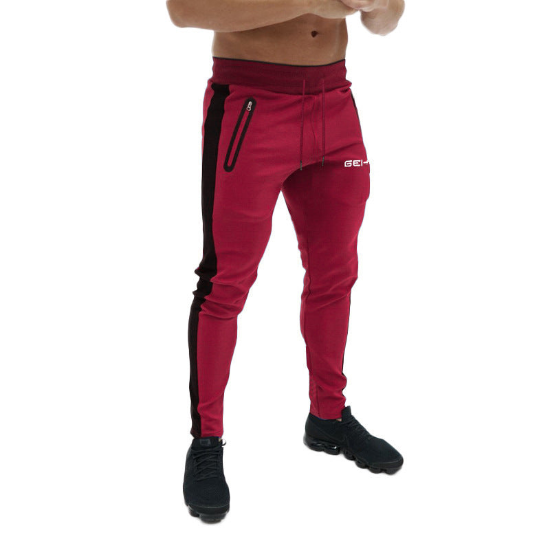 Sports and leisure light board slim fitness pants
