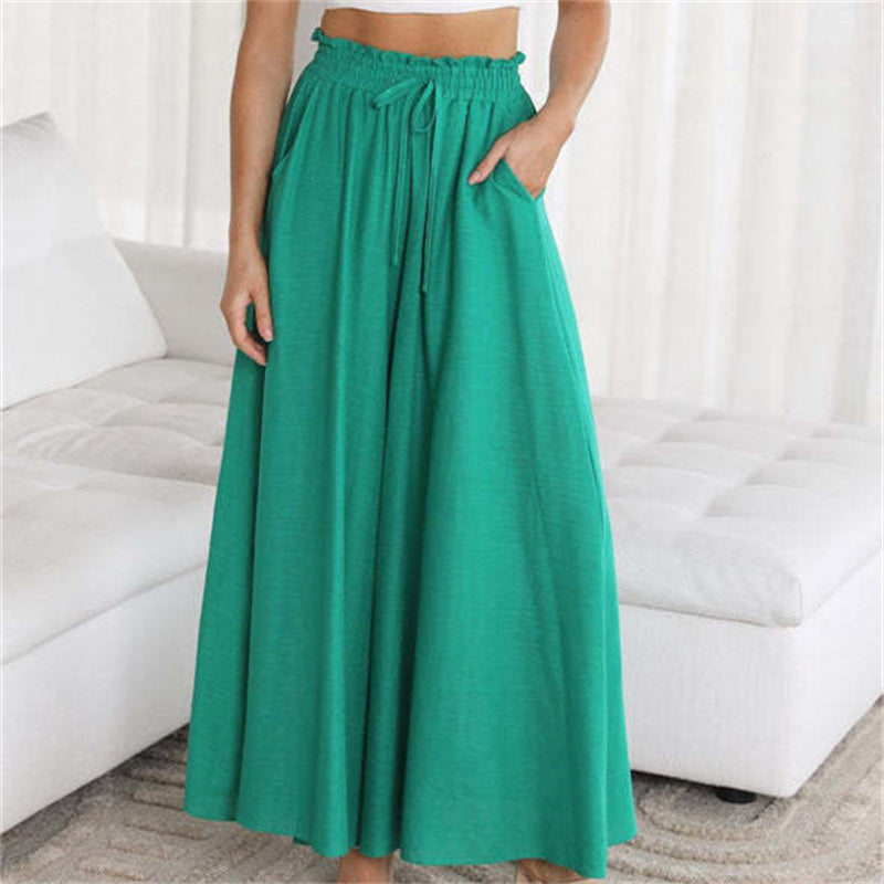 Women's Fashion Loose Fitting Casual Trousers