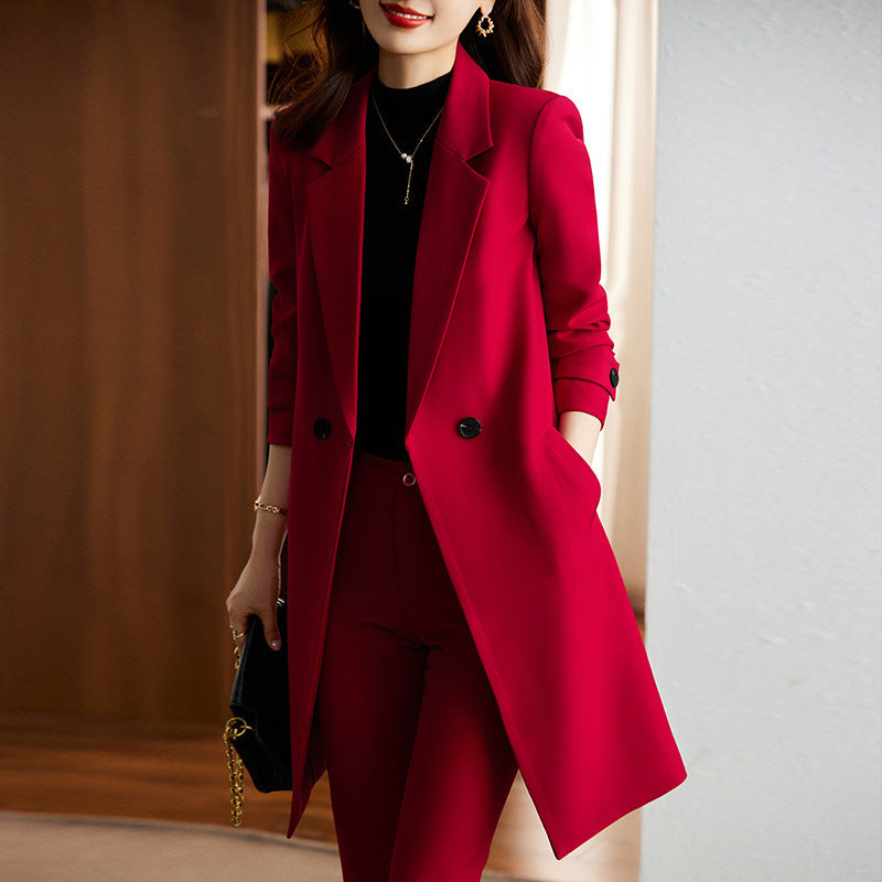 New Casual Solid Color Suit For Women