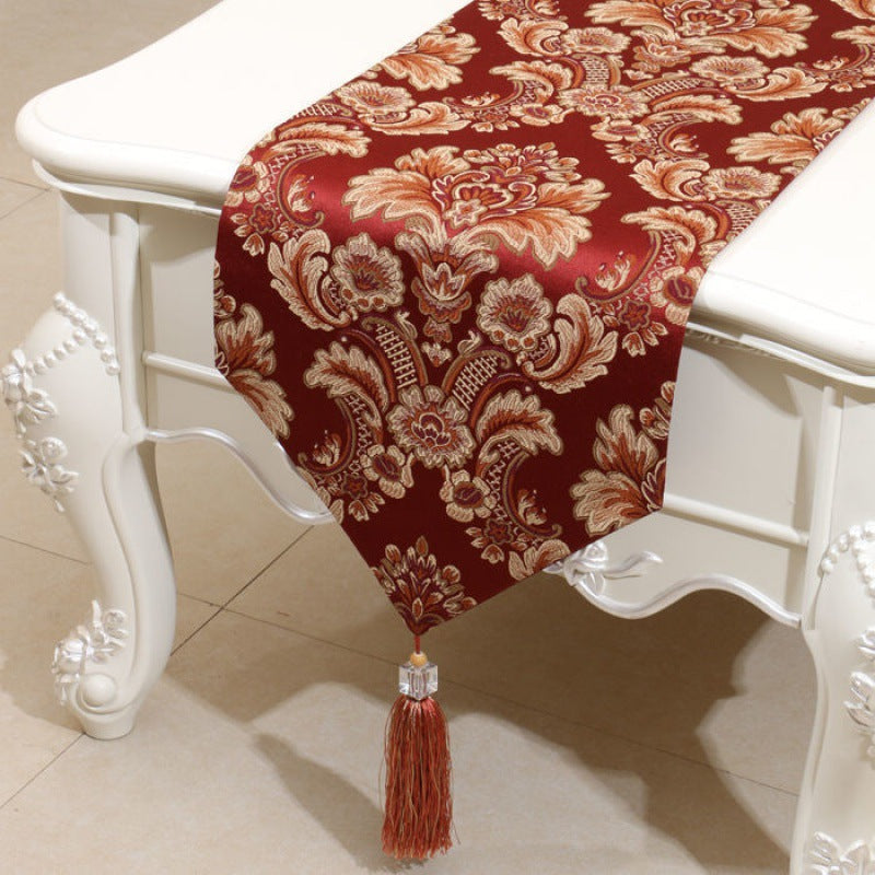 European Simple Printing Dining Table Long Tea Cloth