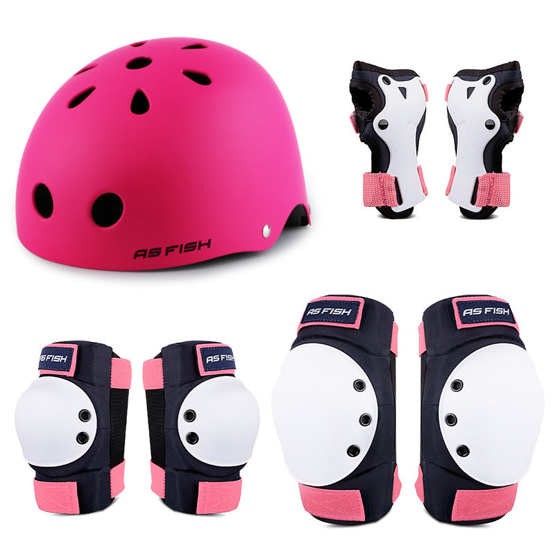 Knee Protector Helmet Gear Set