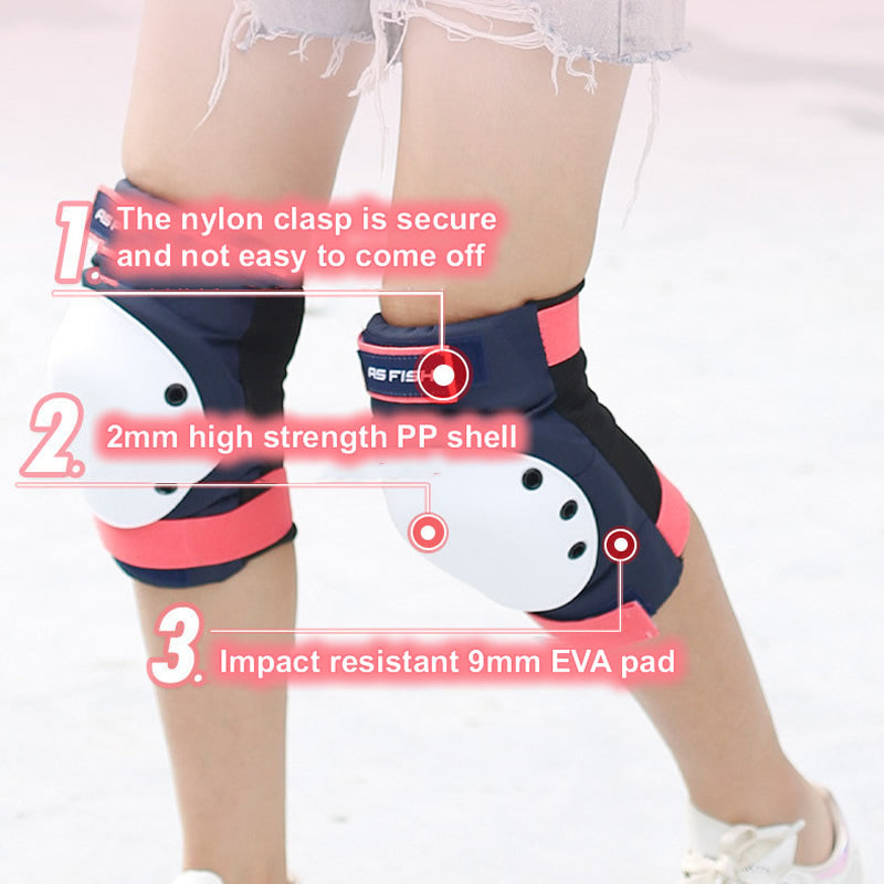 Knee Protector Helmet Gear Set