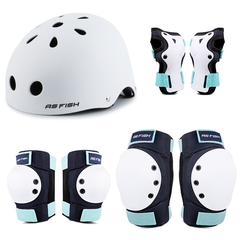 Knee Protector Helmet Gear Set