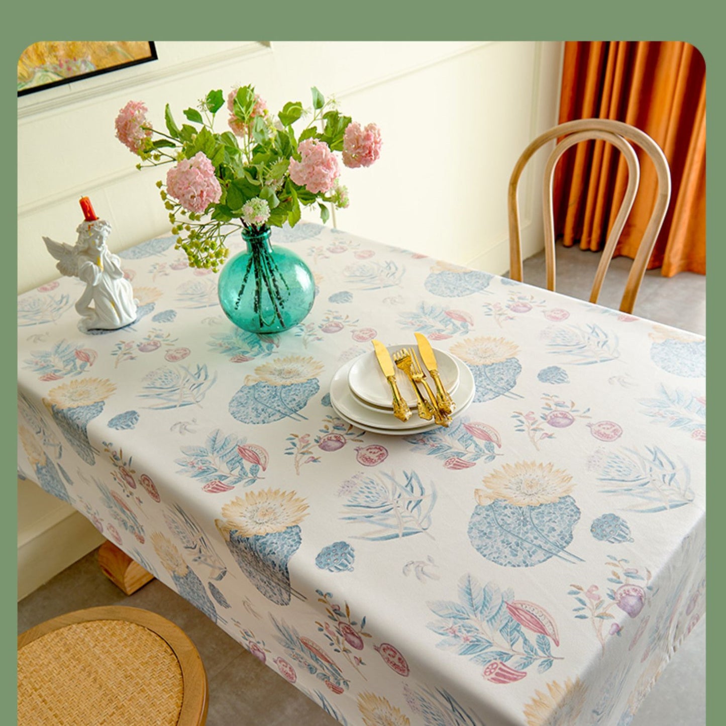 Tablecloth Fabric Light Luxury High-end Dining Table